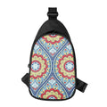 Pastel Ornament Mandala Print Sling Bag