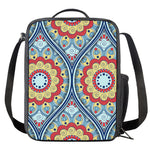 Pastel Ornament Mandala Print Crossbody Lunch Bag