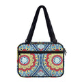 Pastel Ornament Mandala Print Double Strap Bible Bag