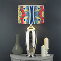 Pastel Ornament Mandala Print Drum Lamp Shade