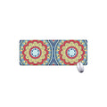 Pastel Ornament Mandala Print Extended Mouse Pad
