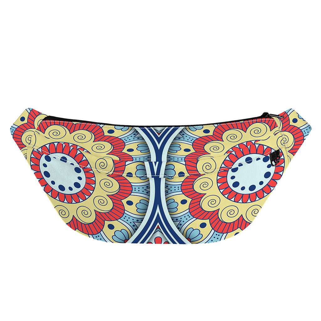 Pastel Ornament Mandala Print Fanny Pack