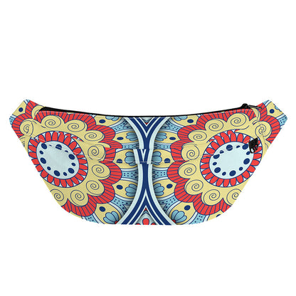 Pastel Ornament Mandala Print Fanny Pack
