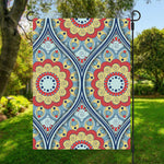 Pastel Ornament Mandala Print Garden Flag