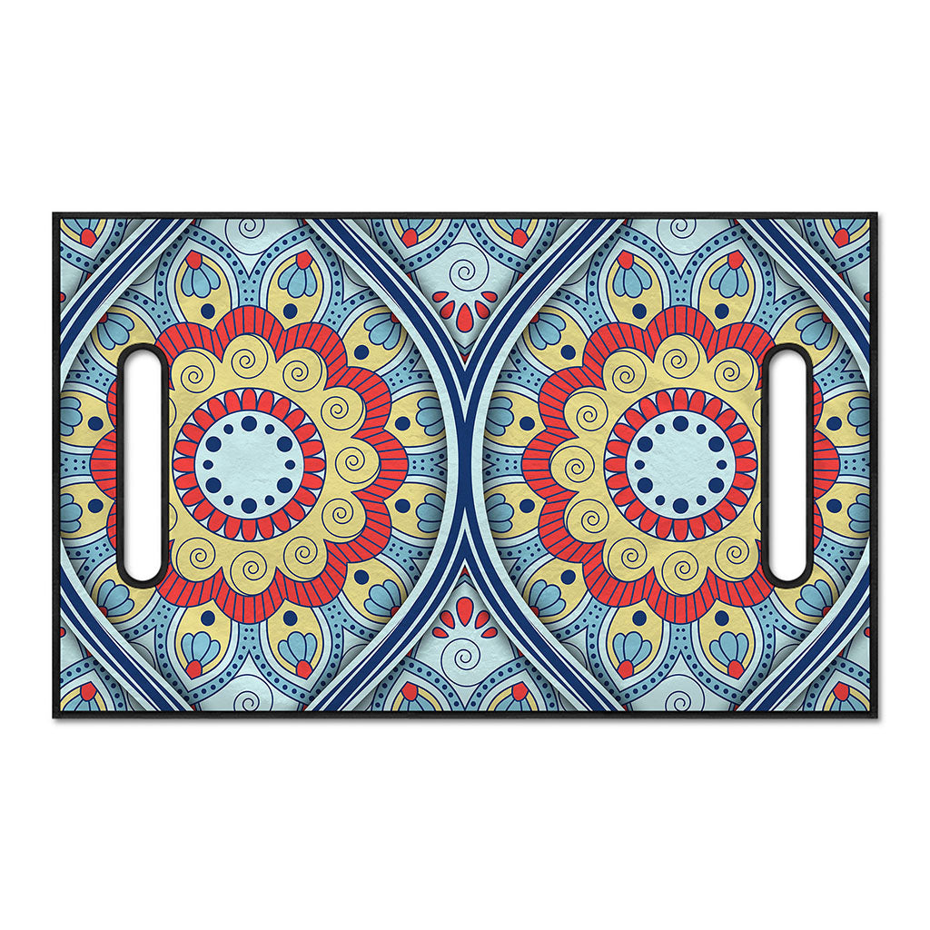 Pastel Ornament Mandala Print Golf Cart Seat Cover