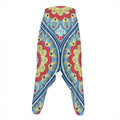 Pastel Ornament Mandala Print Hammer Pants
