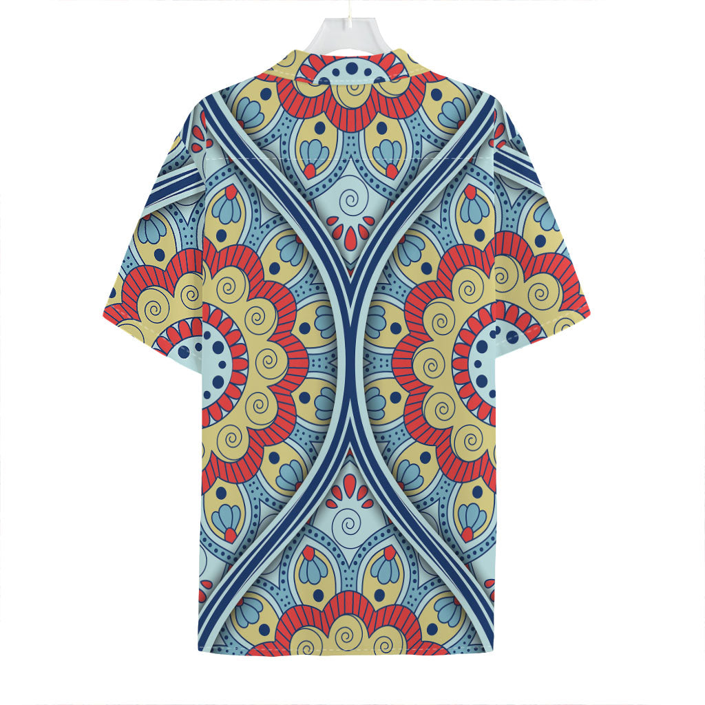 Pastel Ornament Mandala Print Hawaiian Shirt