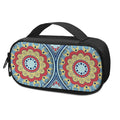Pastel Ornament Mandala Print Portable Cooler Travel Case