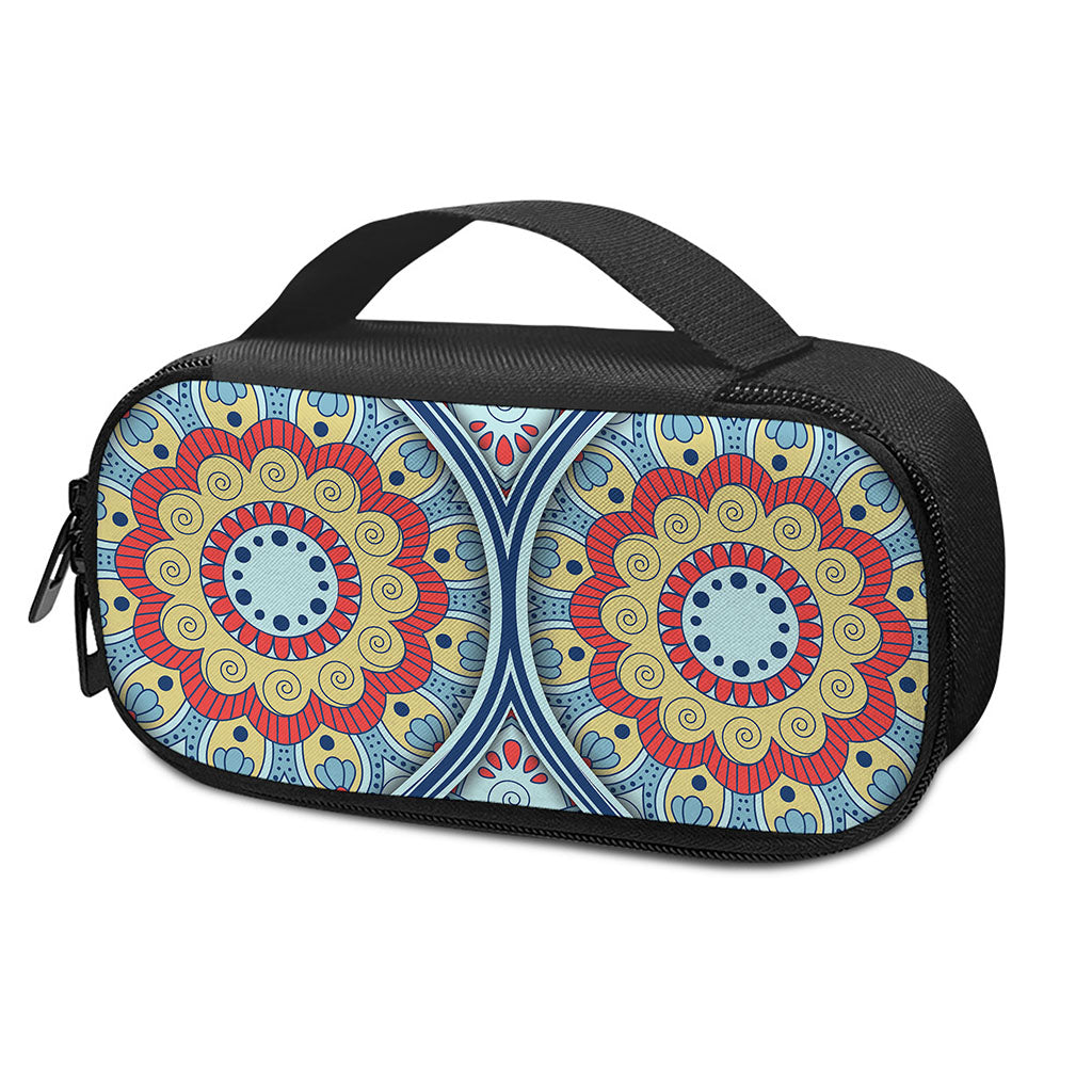 Pastel Ornament Mandala Print Insulin Cooler Travel Case