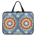 Pastel Ornament Mandala Print Laptop Sleeve With Handle