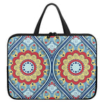 Pastel Ornament Mandala Print Laptop Sleeve With Handle