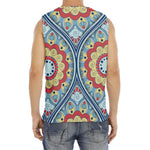 Pastel Ornament Mandala Print Men's Fitness Tank Top