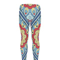 Pastel Ornament Mandala Print Men's Leggings