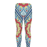 Pastel Ornament Mandala Print Men's leggings