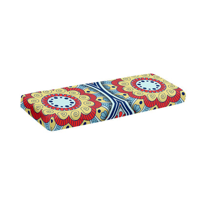 Pastel Ornament Mandala Print Piano Keyboard Cover