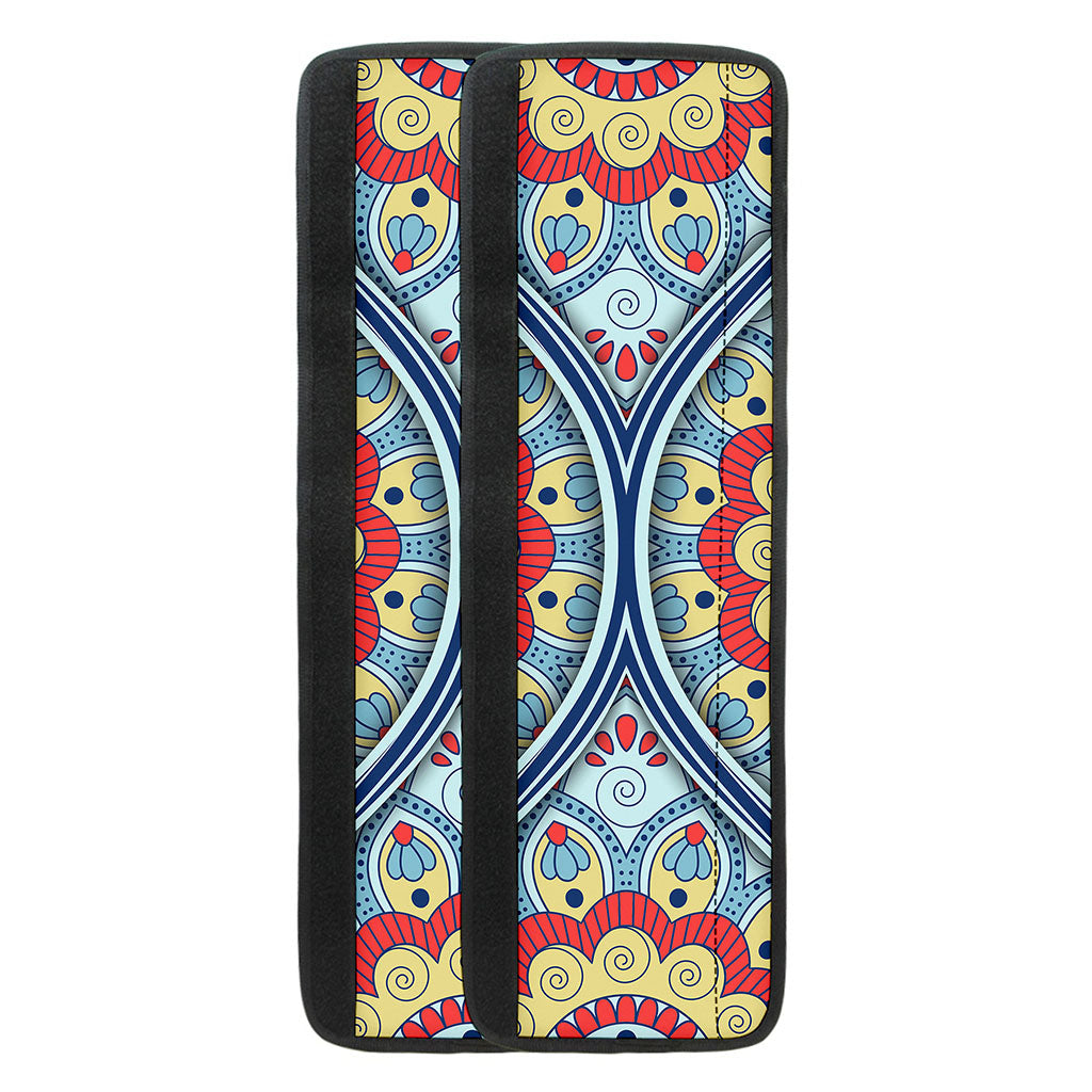Pastel Ornament Mandala Print Refrigerator Handle Covers