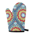 Pastel Ornament Mandala Print Single Oven Mitt