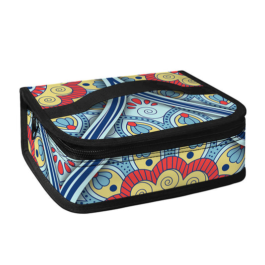Pastel Ornament Mandala Print Small Lunch Bag