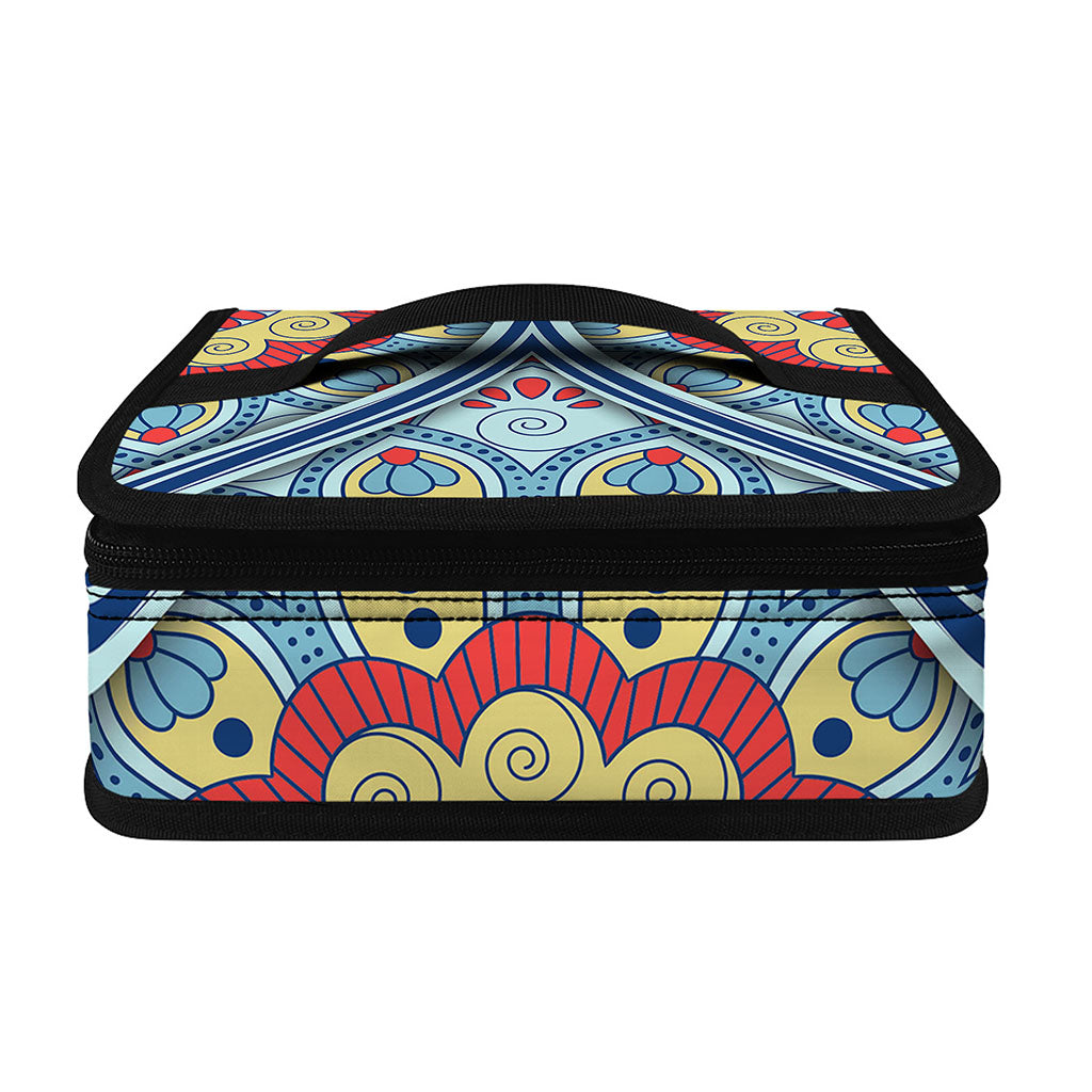 Pastel Ornament Mandala Print Small Lunch Bag