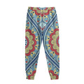 Pastel Ornament Mandala Print Sweatpants