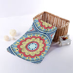 Pastel Ornament Mandala Print Towel