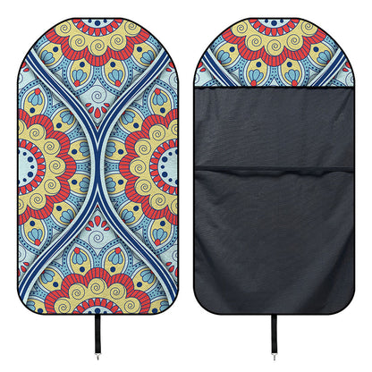 Pastel Ornament Mandala Print Waterproof Car Seat Cover