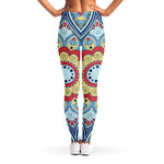 Pastel Ornament Mandala Print Women's Leggings