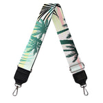 Pastel Palm Tree Pattern Print Bag Strap