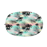 Pastel Palm Tree Pattern Print Car Side Mirror Covers