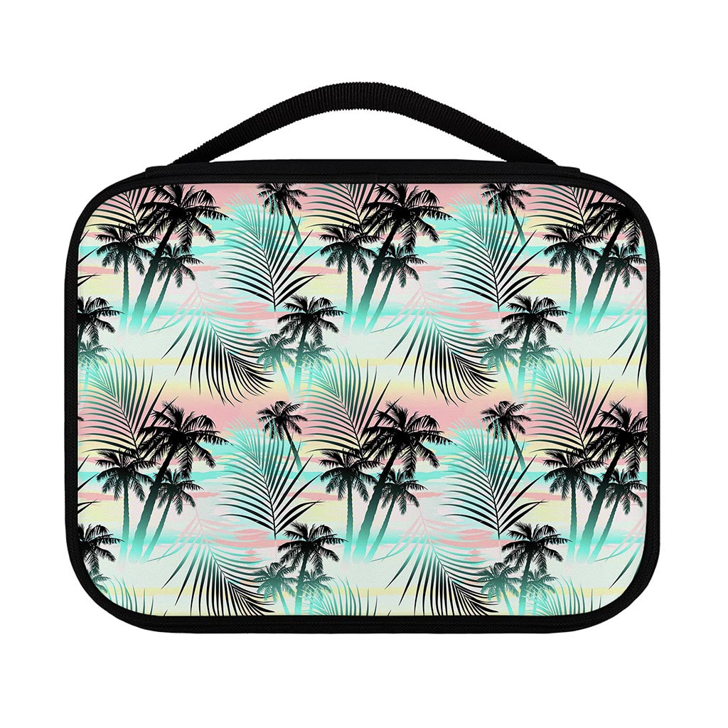 Pastel Palm Tree Pattern Print Classic Bible Case