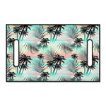 Pastel Palm Tree Pattern Print Golf Cart Seat Cover
