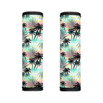 Pastel Palm Tree Pattern Print Handle Covers