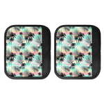 Pastel Palm Tree Pattern Print Handle Covers