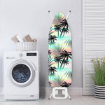 Pastel Palm Tree Pattern Print Ironing Board Cover