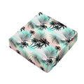 Pastel Palm Tree Pattern Print Outdoor Seat Cushion Cover