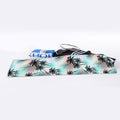 Pastel Palm Tree Pattern Print Sports Towel