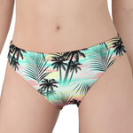Pastel Palm Tree Pattern Print Women's Panties