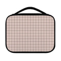 Pastel Pink And Black Tattersall Print Classic Bible Case