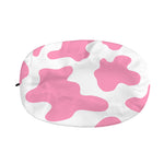 Pastel Pink And White Cow Print Car Side Mirror Covers