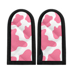 Pastel Pink And White Cow Print Skillet Handle Cover