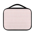 Pastel Pink And White Houndstooth Print Classic Bible Case