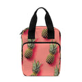 Pastel Pink Pineapple Pattern Print Bible Tote Bag