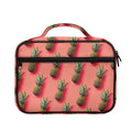 Pastel Pink Pineapple Pattern Print Briefcase Bible Bag
