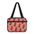 Pastel Pink Pineapple Pattern Print Double Strap Bible Bag