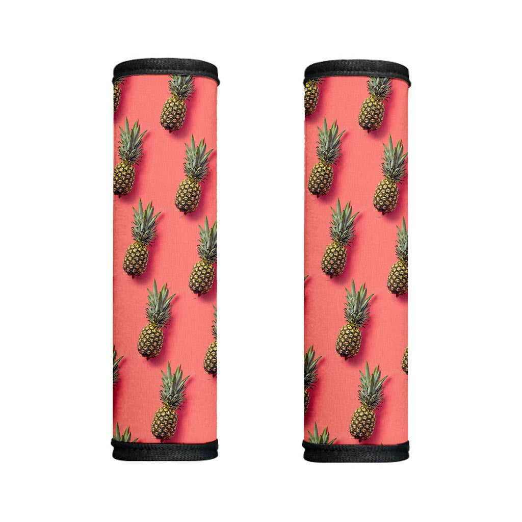 Pastel Pink Pineapple Pattern Print Handle Covers