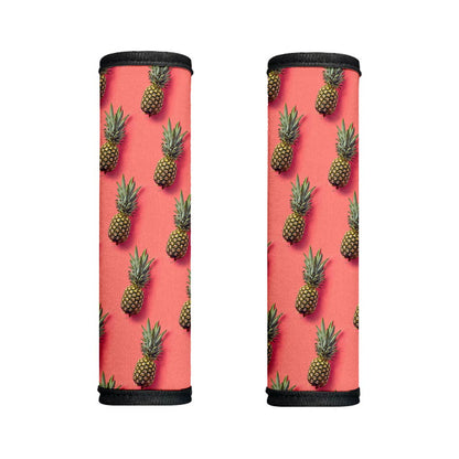 Pastel Pink Pineapple Pattern Print Handle Covers