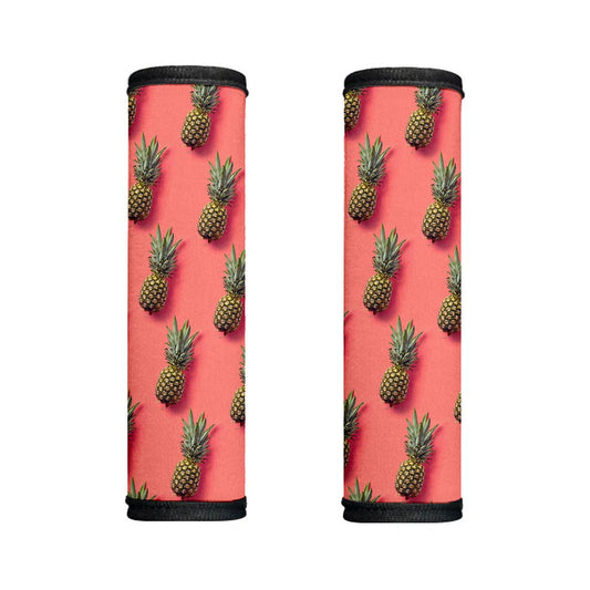 Pastel Pink Pineapple Pattern Print Handle Covers