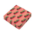 Pastel Pink Pineapple Pattern Print Outdoor Seat Cushion Cover