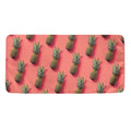 Pastel Pink Pineapple Pattern Print Towel