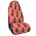 Pastel Pink Pineapple Pattern Print Waterproof Car Seat Cover